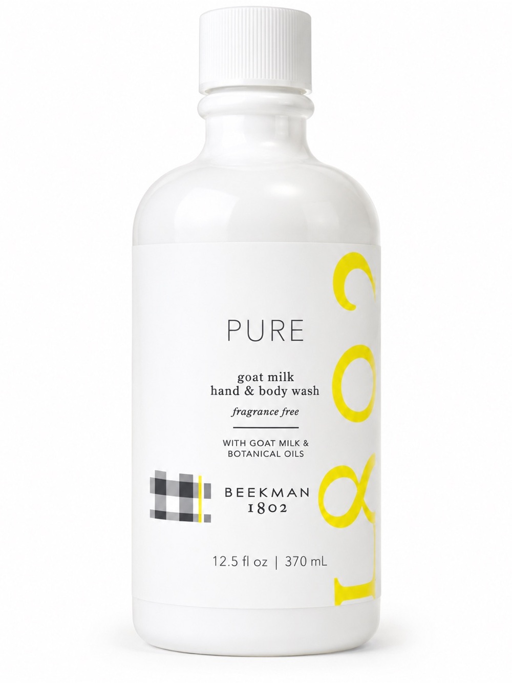 Beekman 1802 Pure Goat Milk Hand & Body Wash Fragrance Free 12.5 oz